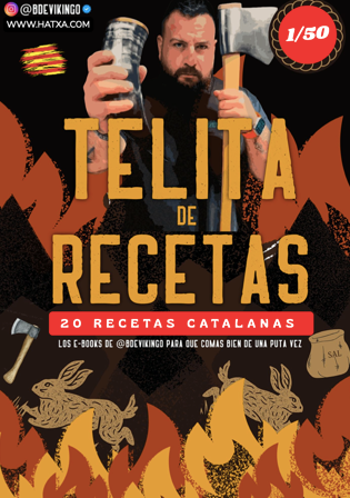 #1 Los ebooks de Bdevikingo. 20 recetas de cocina catalana.