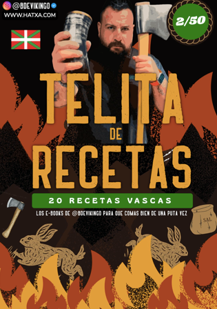 Cocina vasca · 20 recetas · Ebook Bdevikingo