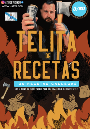 Cocina gallega · 20 recetas · Ebook Bdevikingo