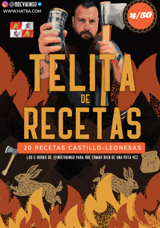 #4 ·20 recetas de Castilla y Leon. Los ebooks de Bdevikingo.