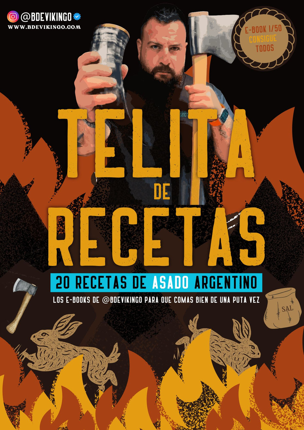 Telita de Asado · Ebook de Bdevikingo