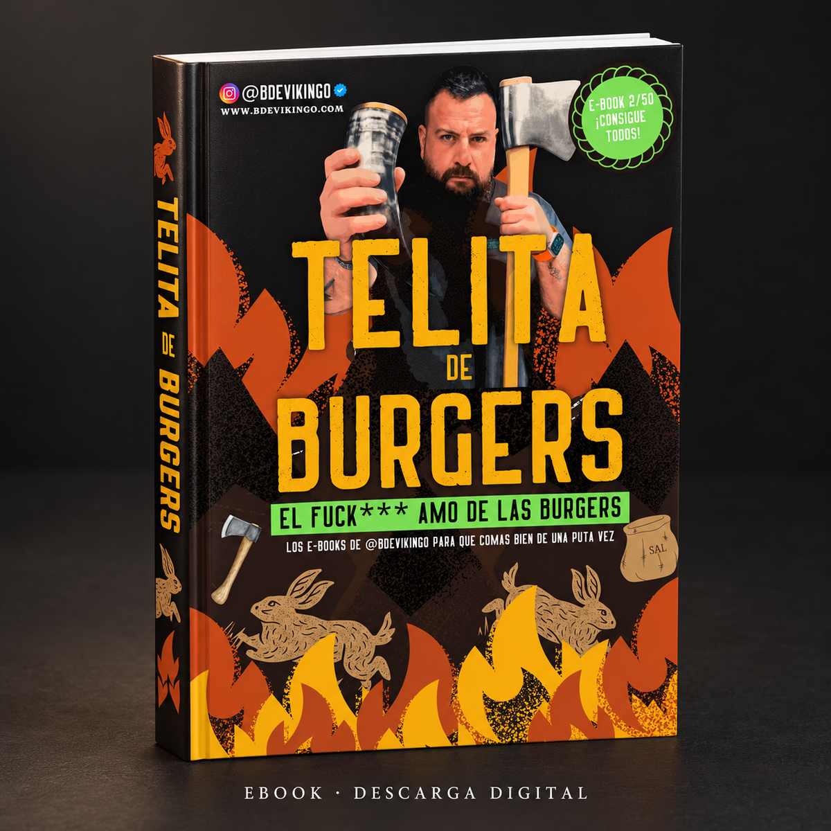 Telita de Burgers · Ebook de Bdevikingo · presentación de ebook con descarga digital