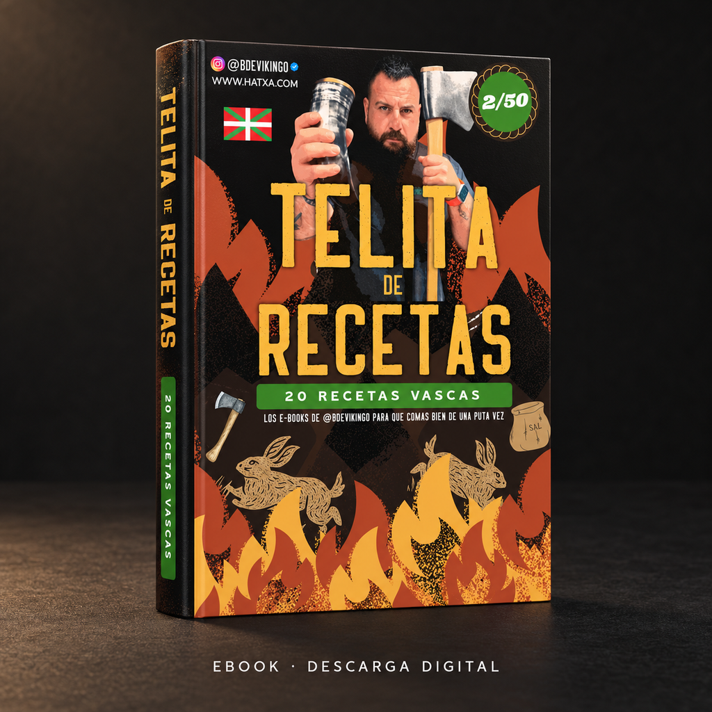 Cocina vasca · 20 recetas · Ebook Bdevikingo · ebook de descarga digital