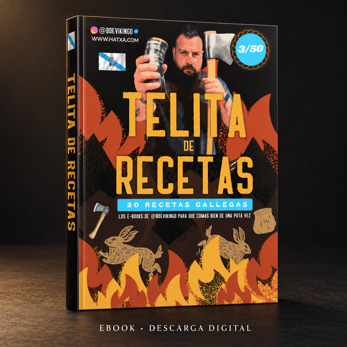 Cocina gallega · 20 recetas · Ebook Bdevikingo · ebook de descarga digital