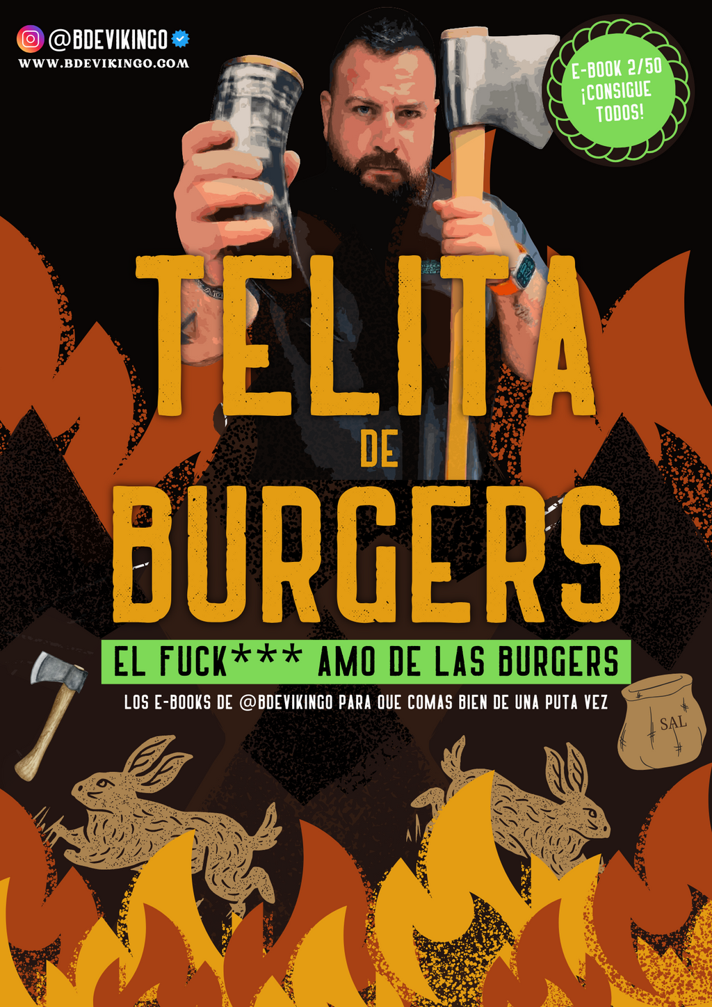 Telita de Burgers · Ebook de Bdevikingo