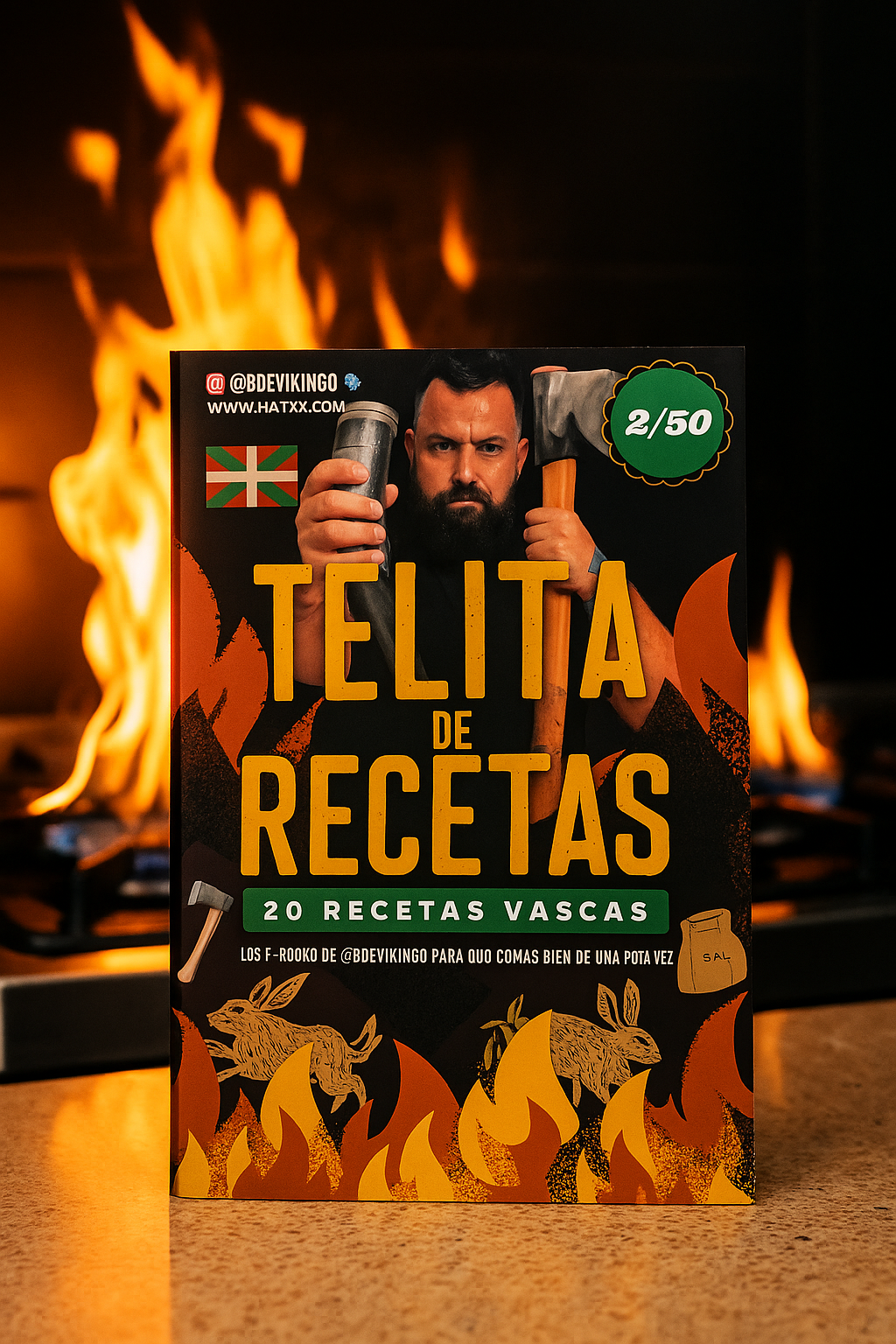 Cocina vasca · 20 recetas · Ebook Bdevikingo